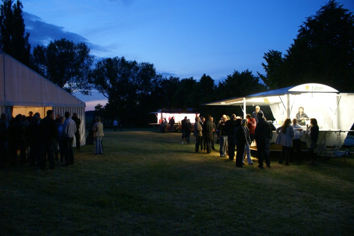 Lauschig war's auch draußen