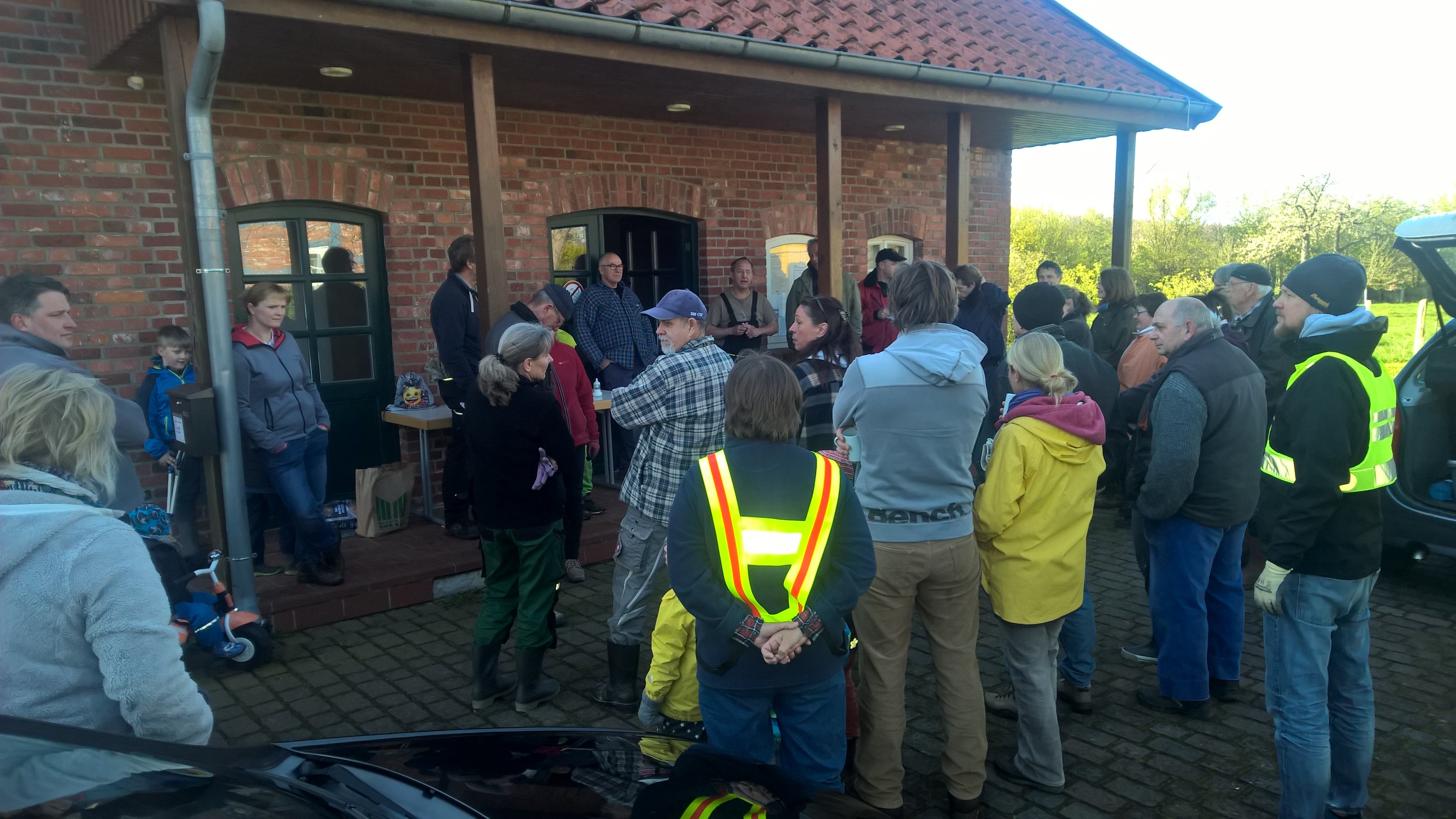 Kurz vor dem Start (Foto: A.Schaeper)