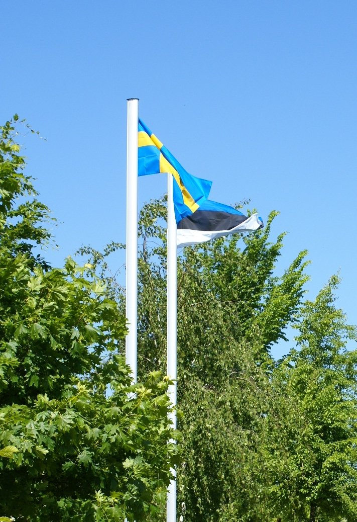 Flaggen im Wind...