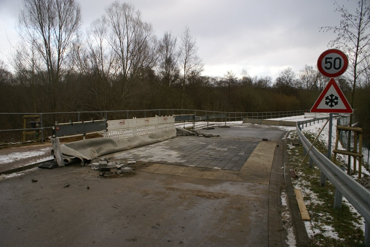 Ostende: Fugen fehlen noch